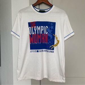 VINTAGE 1996 OLYMPICS GRAPHIC T-SHIRT MENS LARGE